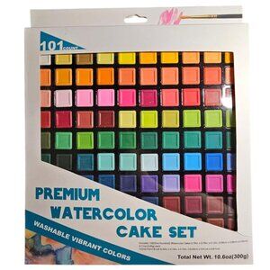 $10 if Bundled! New 101 Watercolor Paint Set